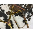 thumbnail image 3 of Showman Leather Browband Headstall & Breast Collar Set w/ Beaded Sunflower Design, 3 of 3