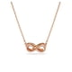 thumbnail image 1 of Collar con colgante de hipérbola de Swarovski con símbolo de infinito, 1 of 5