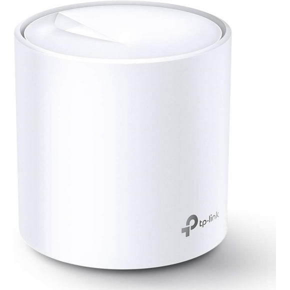 TP-Link Deco WiFi 6 Mesh WiFi System (Deco X20) - Cubre hasta 2200 pies cuadrados, reemplaza enrutadores y extensores de Internet inalámbricos, 1 paquete, blanco