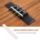 thumbnail image 3 of Tuerca De Hueso Para Ukelele, Montura Y Tuerca De Puente De Ukelele De Hueso, Piezas De Reparación De Instrumentos Musicales, 3 of 8