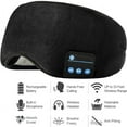 thumbnail image 4 of Sleep Headphones 5.2 Bluetooth Sleep Mask with Music and Ultra Thin Speakers Perfect for Sleeping, Air Travel,Meditation and Relaxation，Unique Gifts for Men Women - Black, 4 of 8