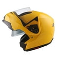 thumbnail image 3 of 1Storm Motorcycle Street Bike Modular/Flip up Dual Visor/Sun Shield Full Face Helmet HG339 Glossy Yellow, 3 of 7