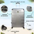 thumbnail image 2 of Maleta 28 Pulgadas Doble Llanta Ligera Resistente Antilluvia, 2 of 8