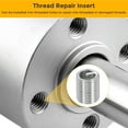 thumbnail image 7 of Uxcell 20pcs Wire Thread Inserts M8 x 1.25 x 2.5D Metric Helical Threaded Sleeve, 7 of 7