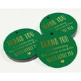 thumbnail image 3 of Inkdotpot Thank You For Celebrating The Mother To Be Baby Shower Bottle Tag Real Gold Foil Favor Hang Tags Pack Of 100, 3 of 7