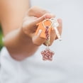 thumbnail image 3 of Rhinestone Star Key Chain Key Ring Creative Bag Pendant Key Hanging Decoration, 3 of 9
