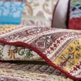 thumbnail image 5 of Greenland Home Fashions  Bohemian Dream 100% Cotton Authentic Patchwork Reversible Quilt Set King - Cal King 3 Piece, 5 of 5