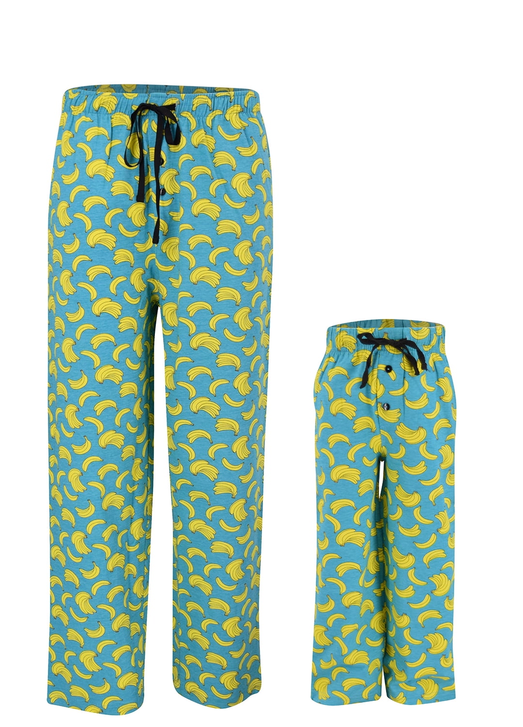 UB Banana Print Matching Family Fathers Day Pajama Pants