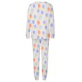 thumbnail image 6 of QTSHPN Family Matching Outfits Easter Holiday Cute Bunny Graphic Funny 2 Piece Long Sleeve Top with Pants Set Pajamas, 6 of 6