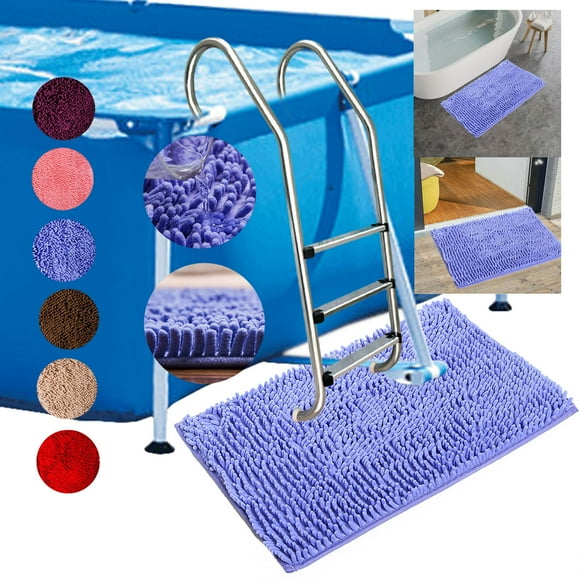 Iumwxz Tapis de Salle de Bain Tapis de Sol, Entrée Entrée Chambre Cuisine Salon Tapis Salle de Bain Entrée Tapis Absorbant Antidérapant Tapis de Sol, Super Absorbant, Tapis de Sol de Cour Tapis de Bain Tapis de Salle de Bain Rose