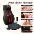 thumbnail image 6 of Ripple Plus Heated Shiatsu Massage Chair by Njoie, Neck & Back, Vibrating Seat, 8 Kneading Massage Nodes, 6 of 12