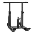 thumbnail image 3 of VEVOR Weight Sled, Steel Power Sled, Fitness Training Sleds for Athletic Exercise Speed Improvement, Workout Equipment with Adjustable Height Handle, Compatible with 1/2 in Weight Plates, Black, 3 of 9