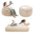 thumbnail image 1 of Puf cama MAXYOYO convertible para niños, color beige, 1 of 7