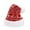 Watermelon Red, variant on Bucket Hats Knitted Thick Hat For Adults Warm Santa Hat For Holiday Festivities Red
