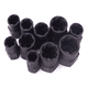 thumbnail image 4 of Extractores De Birlos Tornillos Tuercas BLOOSOM Estuche 10pie Negro 9-19mm, 4 of 5