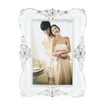 thumbnail image 2 of Modern Plastic Desktop Photo Frame with Back Stand, Holds 10x15cm Pictures for Office Study Bedroom Decor, 2 of 8