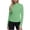 #86-Green Shirt, variant on UPPADA Women's Full Zip Workout Jackets Long Sleeve Stand Collar Athletic Tops Slim Fit Running Yoga Shirts for Activewear Black,L