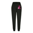 thumbnail image 4 of Teacher Appreciation Gifts AXXD Women Sweatpants With Pockets Under $10 Black Fall Joggers Comfortable Casual Belt Pocket Tight Mouth Printed Sweatpants Long Pants Valentine's Day, 4 of 6