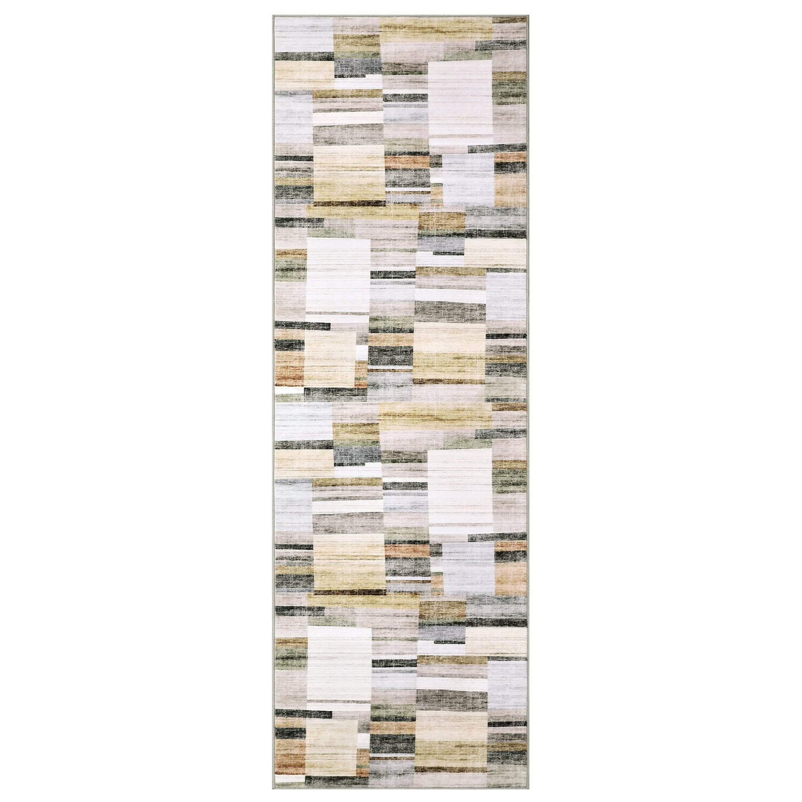 Amkui Washable Rug 9x12 Area Rugs for Living Room Modern Geometric Bedroom Rug Soft Non-Skid Indoor Large Throw Rugs Stain Resistant Carpet for Dining Room