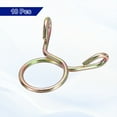 thumbnail image 3 of Uxcell Fuel Line Hose Clips, 18Pack 9.5mm Zinc Plated 65Mn Steel Tubing Spring Clamps, 3 of 7
