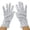 #02Silver, variant on Sparkling Sequin Gloves Costume Gloves Dance Performance Gloves White