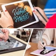 thumbnail image 4 of Lápiz óptico universal, lápiz óptico de disco, bolígrafos de pantalla táctil para pantallas táctiles del 90%, teléfonos móviles, iPad, tabletas, portátiles, lápiz óptico de pintura Fokelyi 222787-2, 4 of 9