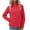 Red a2, variant on UQJfacai Womens Lightweight Zip Up Athletic Jackets Stand Collar Long Sleeve Windproof Workout Outdoor Jacket with Zipper Pockets