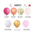 thumbnail image 4 of Rose Gold Pink Balloon Garland Arch Kit for Birthday Baby Shower Wedding Engagement Anniversary Christmas Party Decorations, 4 of 4