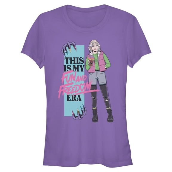 Juniors Wednesday Enid Sinclair Fun and Freedom T Shirt