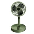Telescopic Folding Fan 2024 New Portable USB Rechargeable Desk Fan For