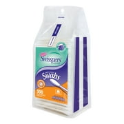 Swisspers 100% Cotton Swabs in a Pouch, 500 Count