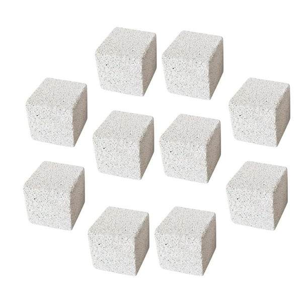 10 piezas de piedra cuadrada para hámster, suministros para mascotas, juguete masticable, piedra para roedores 3cm