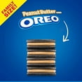 thumbnail image 3 of OREO Peanut Butter Creme Chocolate Sandwich Cookies, Family Size, 17 oz ( Pack of 2 ), 3 of 4