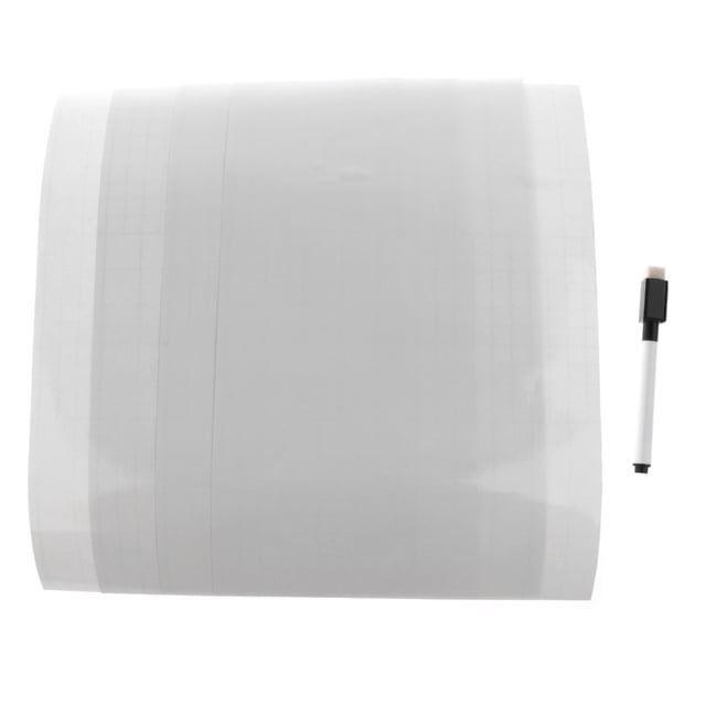 4pcs Calcomanía de Pared de Borrado Adhesivo Autoadhesivo Pizarra de Papel de Pared 20x30cm para Oficina Hogar Educación Aprendizaje de Lista de Asuntos perfecl Pegatina de pizarra blanca de borrado en seco