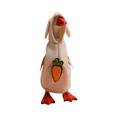 thumbnail image 5 of Porch goose dress up, festivals decoration include Halloween, Thanksgiving, Christmas, St. Patrick's Day, Easter, Valentine's Day, suitable for courtyard, garden decoration, porch goose decoration, 5 of 8