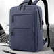 thumbnail image 5 of Mochila de doble hombro con gran capacidad de carga USB para consolas de juegos y accesorios, color azul, 5 of 6