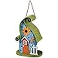 thumbnail image 3 of Sunset Vista Designs 93330 Cabane Décorative de Jardin de Campagne, Vert & Bleu, 3 of 4