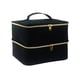 thumbnail image 1 of Guardurnaity Aspecto elegante: organice y almacene la colección de esmaltes de uñas con facilidad y bolsa de transporte para esmaltes de uñas. Juegos de manicura negro, 1 of 6