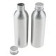 thumbnail image 1 of 2x Botella de aluminio de seguridad de 2 piezas con tapón de rosca, botella de agua recargable, portátil, perfecta para ejercicio libre, shamjiam Botella de agua de aluminio, 1 of 9
