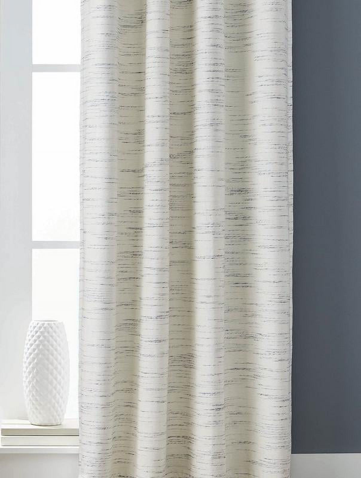 Better Homes & Gardens Blackout Curtain Panel, Black, 53 in x 108 in, 1 Pack