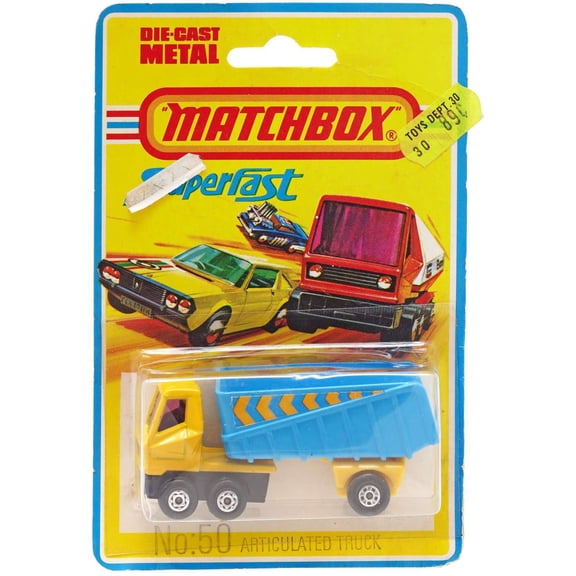 Matchbox Superfast No: 50 Articulated Truck Diecast Vehicle