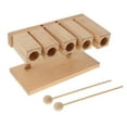 thumbnail image 2 of Instrumeo Musical Instrumeo de Percusión Xilófono de con Bloque de 5 Notas perfke Instrumento de percusión musical, 2 of 7
