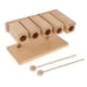 thumbnail image 2 of Bloque Cinco Tonos de con Batidores para Niños Instrumentos de Percusiónes Juguetes, 2 of 7