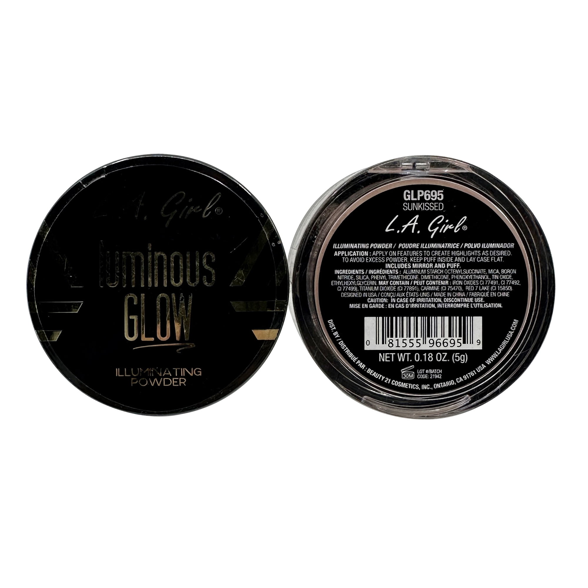 LA Girl Strobe Lite Strobing Powder – Highlight-Pulver, 110 Watt, 5,5 G