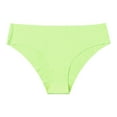 thumbnail image 4 of vigerkar Sport Thong Panties Women Low Rise Sexy No Show Bonded Breathable Underwear Green, M, 4 of 4