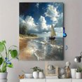 thumbnail image 4 of Qisvanset 12x16 Inch Cloud Landscape Canvas Wall Art, Classic Vintage Scenery Minimalist Farmhouse Home Decor, 4 of 8