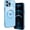 Blue, variant on for iPhone 13 Pro Case Magnetic Version Compatible with MagSafe with Full Camera Lens Protection Reinforced Corners Cute Love Heart Soft TPU Electroplate Edge Bumper Cute Cover for Women, Black