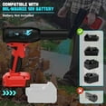 thumbnail image 3 of Jet Dry Mini Blower 90000 RPM Wind Speed 3-Speed Control Compatible with Milwaukee M18 Battery，Rechargeable Cordless Jet Fan Blower for Milwaukee, for Car and Outing Jobsite (Battery Not Included), 3 of 7