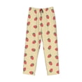 thumbnail image 6 of Daiia Strawberries Men's Sleep Pant with Pockets and Drawstring,Pajama Pants-Large, 6 of 9