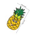 thumbnail image 2 of unbranded Broche De Esmalte Piña Amarillo Para Chaquetas Y Con Y Resistente, 2 of 8